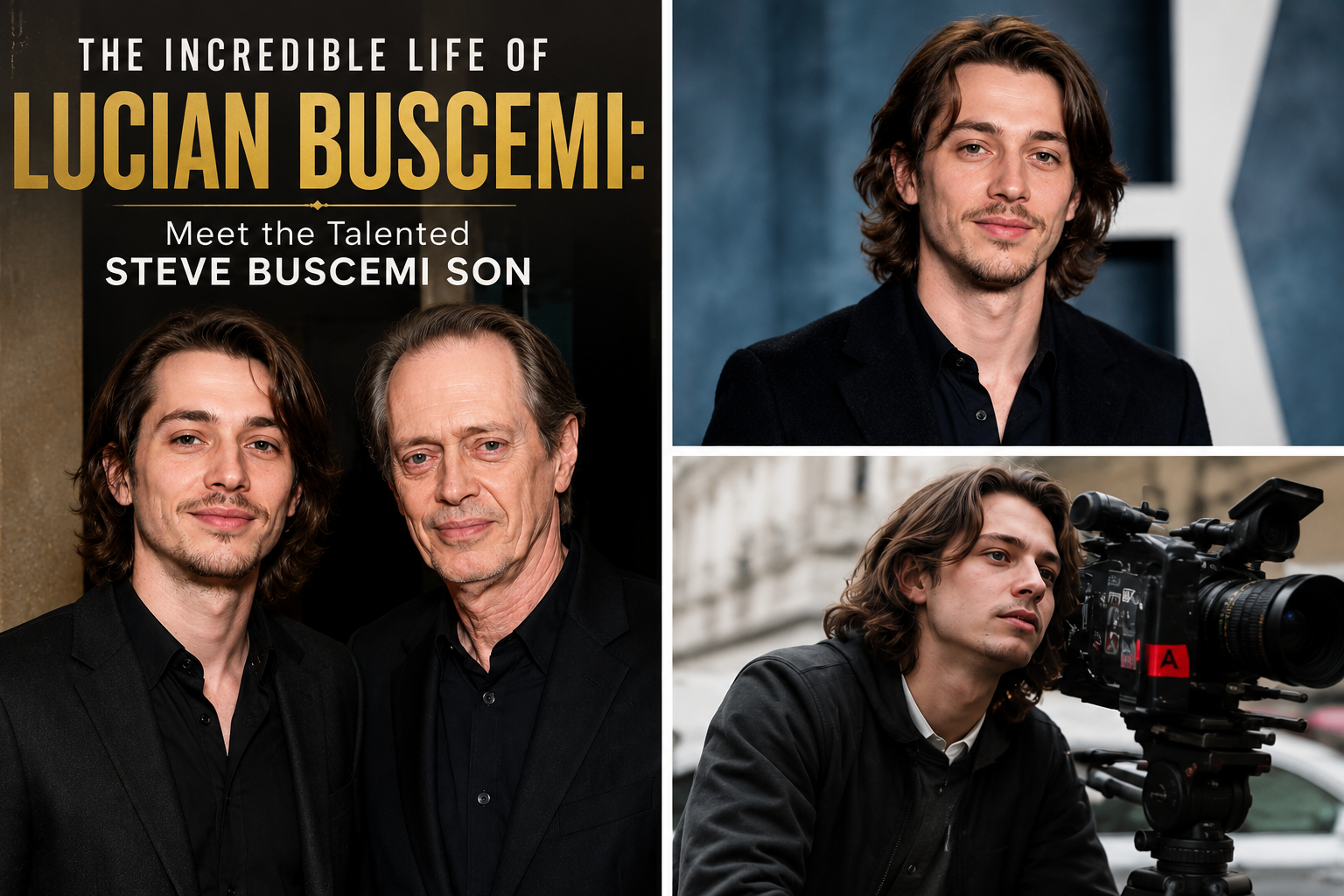 The Incredible Life of Lucian Buscemi: Meet the Talented Steve Buscemi Son