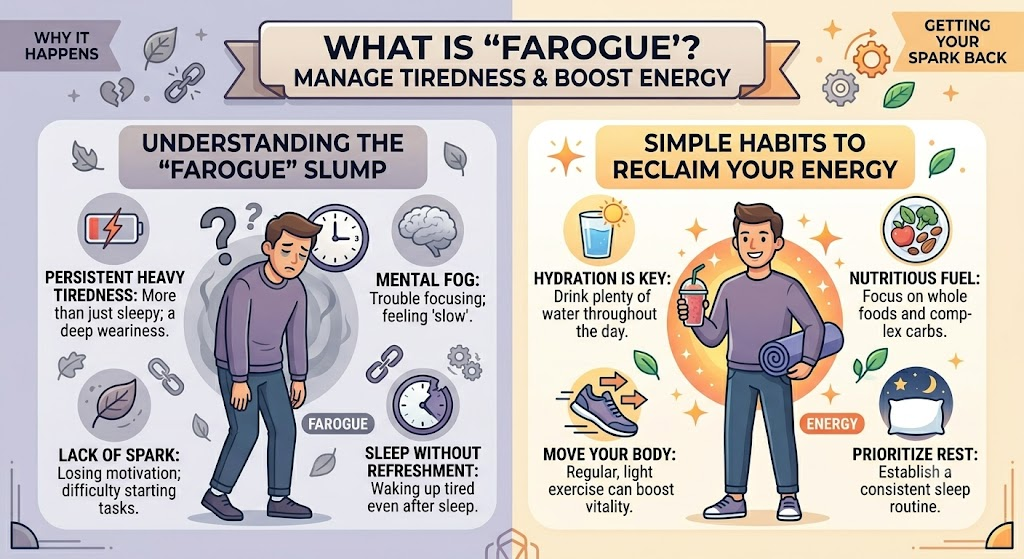 What is Farogue? Simple Ways to Manage Tiredness and Boost Energy